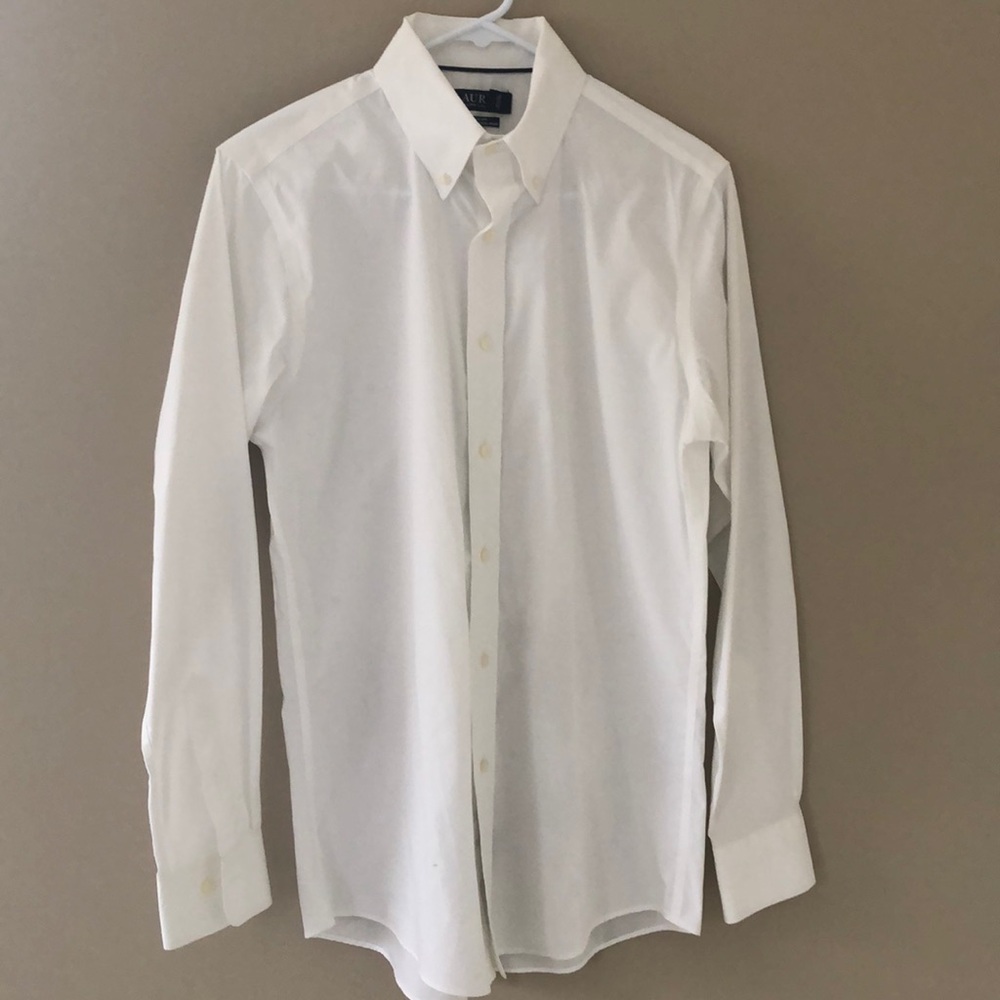 RALPH LAUREN men’s  button down shirt  with button down collar